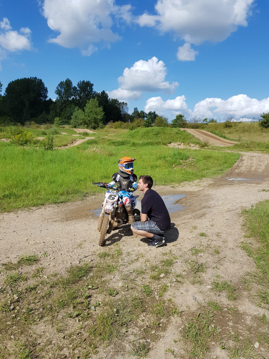 Training mit Dennis #82 und Luca #6 @ Reesdorf